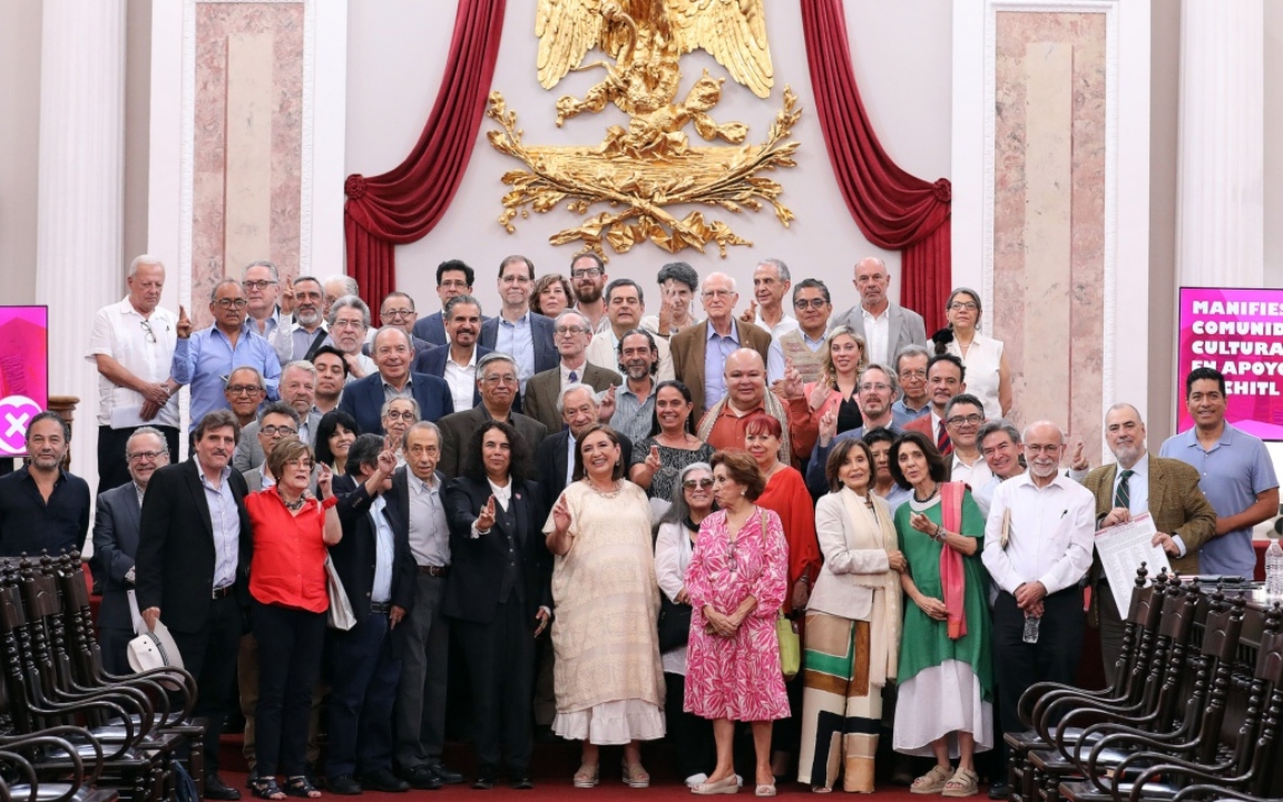 Integrantes de la comunidad cultural