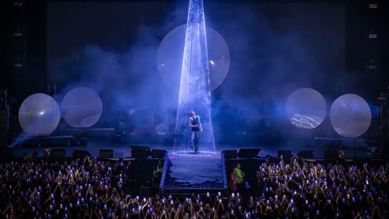 Danny Ocean cerró con broche de oro el concierto que ofreció este viernes