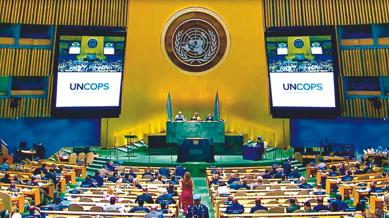 Discurso. En la máxima tribuna de la ONU, Rodríguez explicó que México enfrenta a los cárteles de las drogas, mientras por debajo de la mesa se les ayuda a potenciar su actuación violenta.