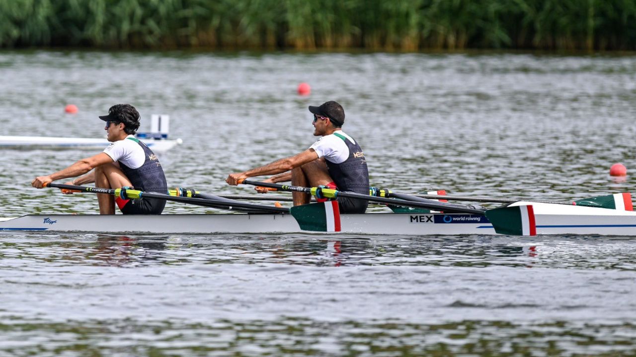 Alexis Bladimir López y Miguel Ángel Carballo conquistaron el segundo sitio en la tercera etapa de Copa del Mundo de remo realizada en Poznan, Polonia,