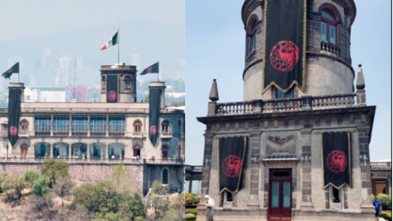 En vísperas del estreno de la segunda temporada de La casa del dragón, la reina y el consejo negro reclamaron el Castillo de Chapultepec.