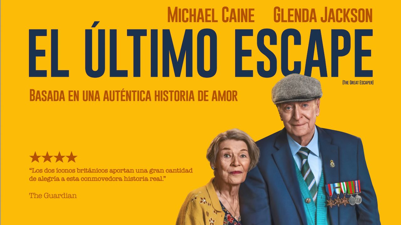 Con la cinta El Último Escape, los actores Michael Caine y Glenda Jackson pondrán fin a sus carreras; su estreno en México será el 4 de julio