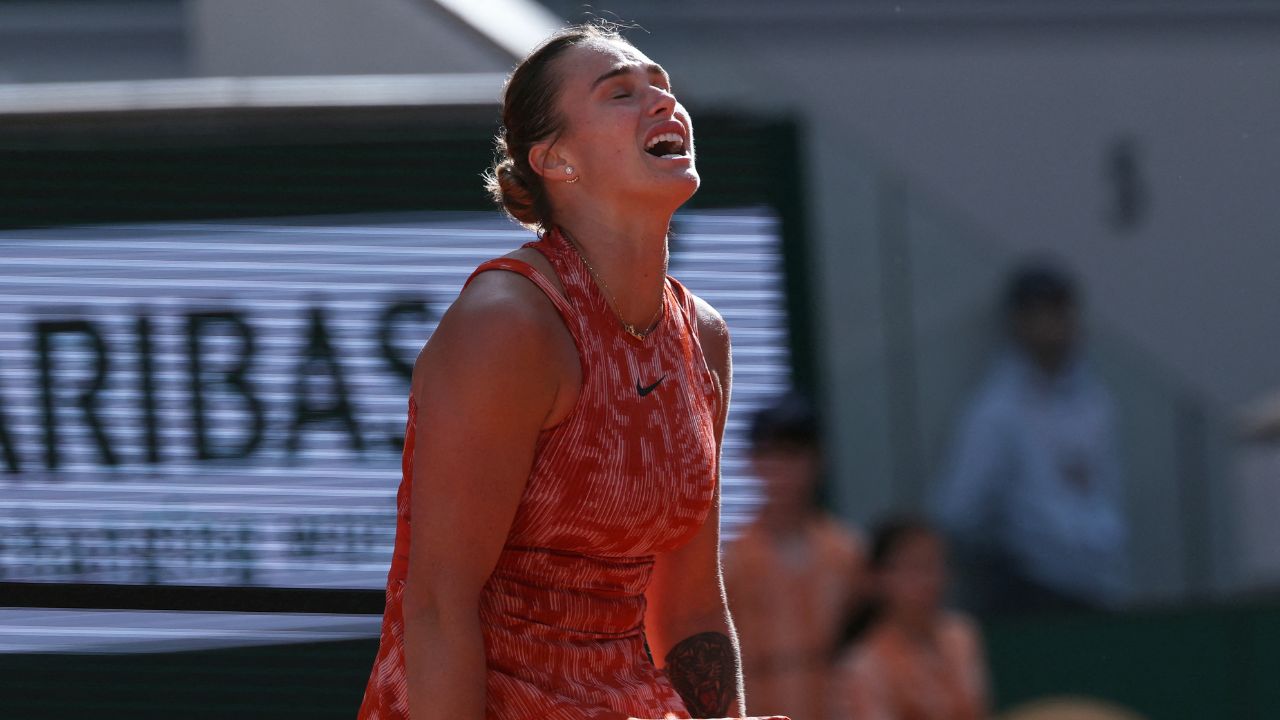 Aryna Sabalenka confirmó que no participará en el torneo olímpico de tenis en París 2024