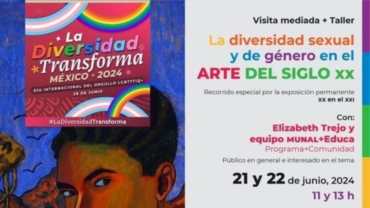 Para ofrecer un panorama con diversidad sexual y perspectiva de género en el arte, el Museo Nacional de Arte (Munal), ofrecerá los recorridos especiales La diversidad sexual y de género en el arte del siglo XX