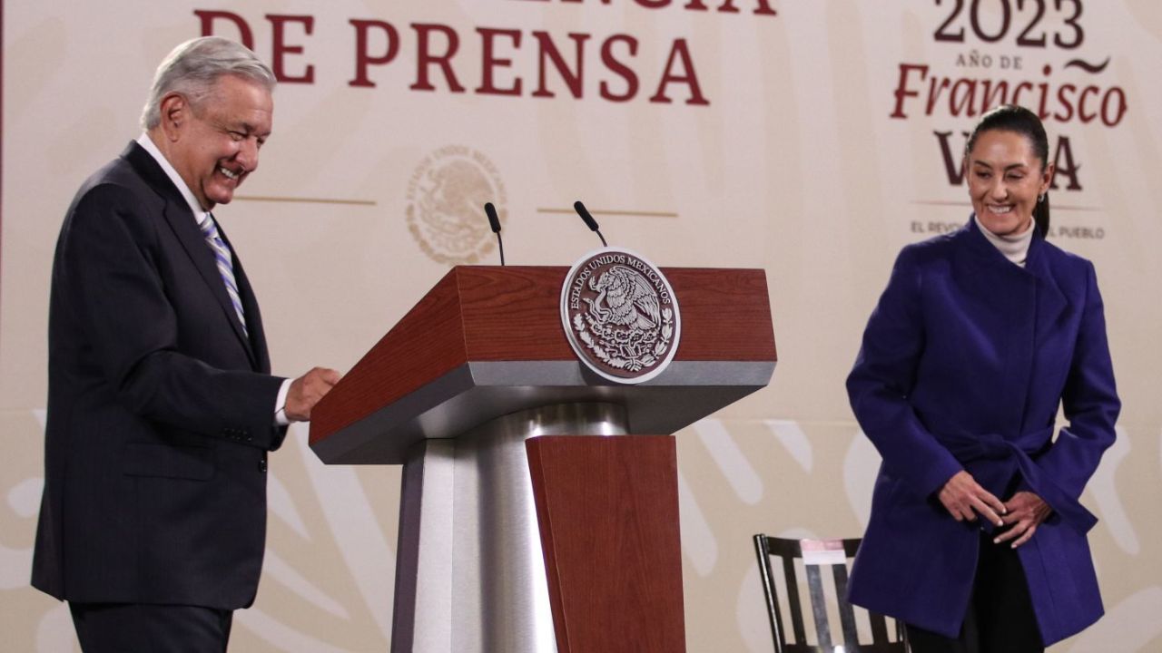 AMLO declaró que se reunirá con Sheinbaum para entregarle buenas cuentas