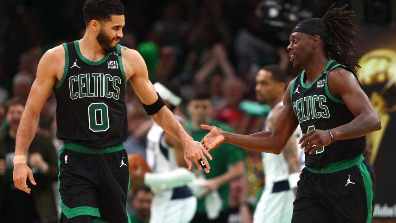 Celtics de Boston se imponen a los Mavericks de Doncic en la Finales de la NBA