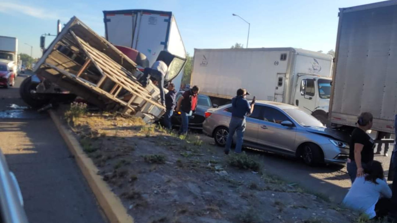 accidente en la autopista México-Querétaro