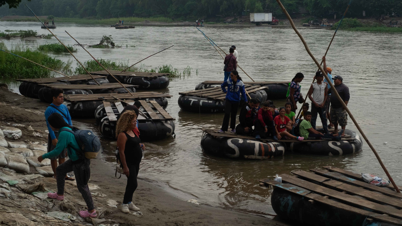 Migrantes reubicados