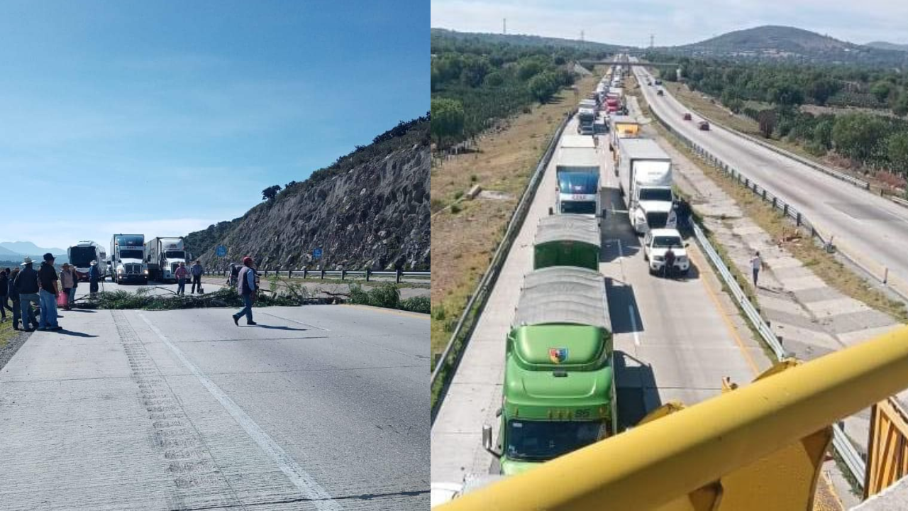 Bloqueo autopista Arco Norte