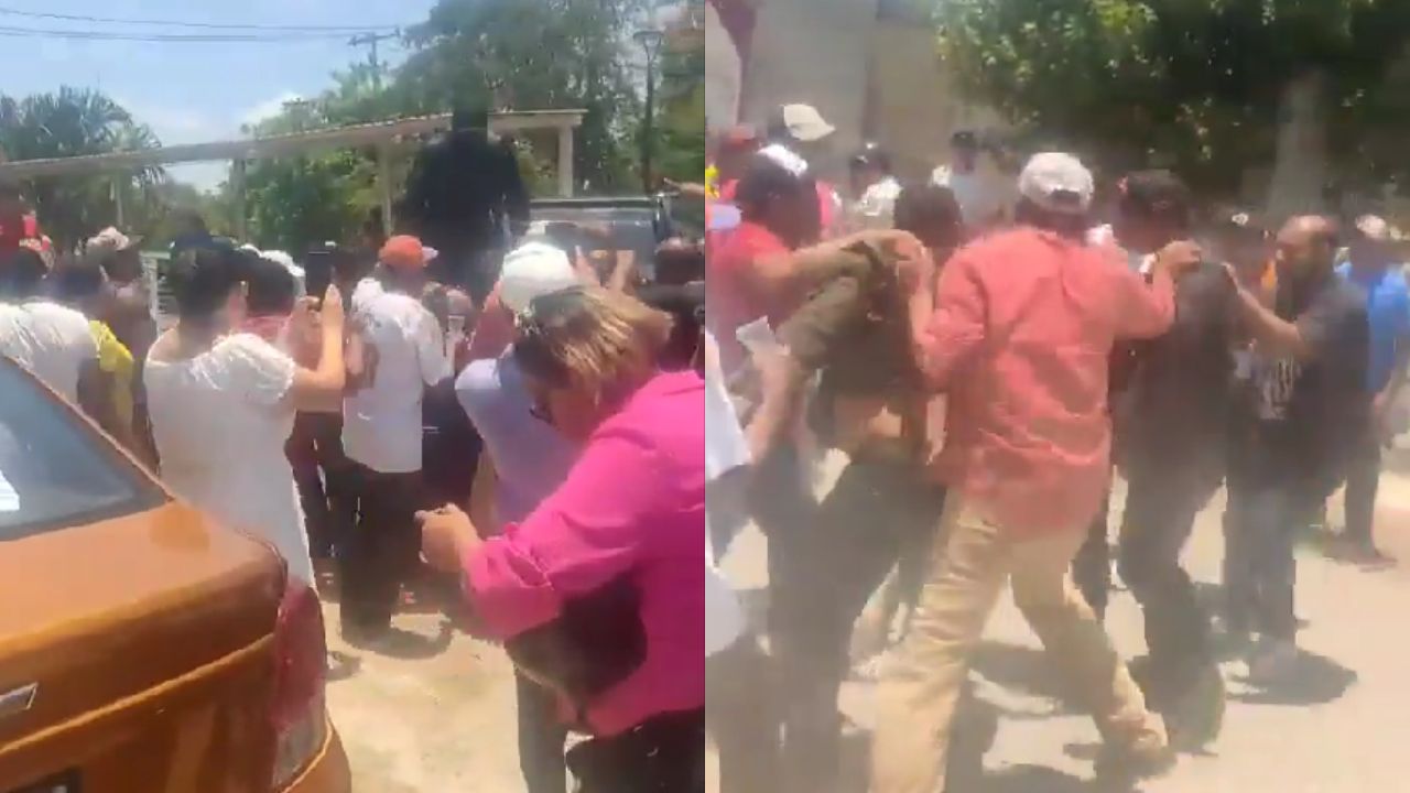 Cae presunto morenista por compra de votos en Yucatán; simpatizantes lo liberan