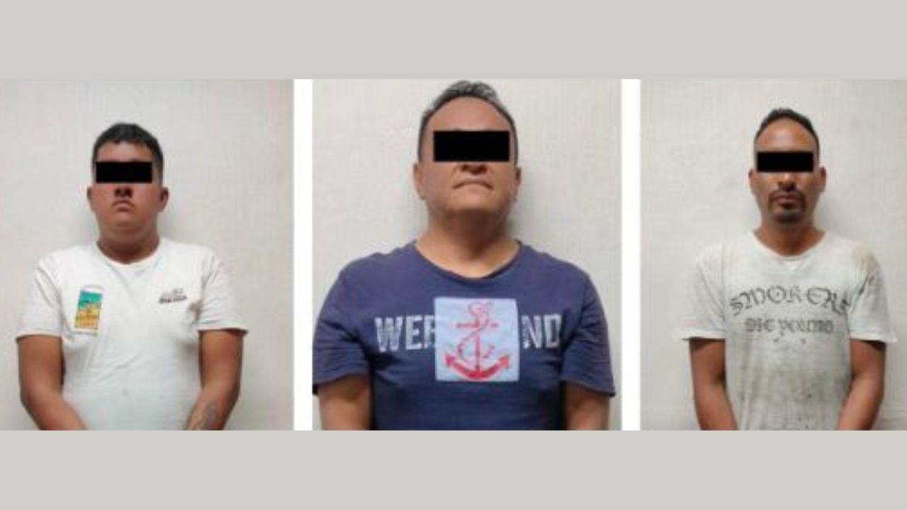 Detienen a tres hombres y aseguran cuatro toneladas de autopartes, en la alcaldía Cuauhtémoc