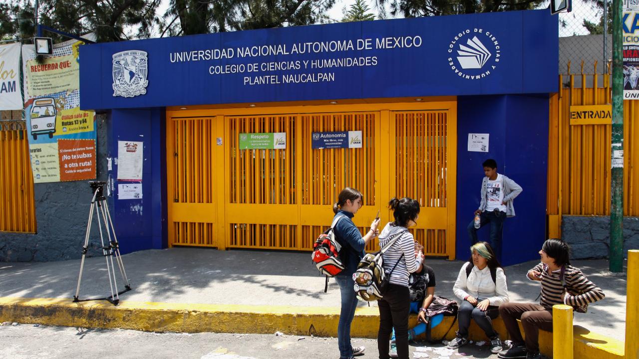 La UNAM informó que fue liberado el CCH Naucalpan, luego de que se alcanzaron algunos acuerdos con estudiantes y padres de familia.