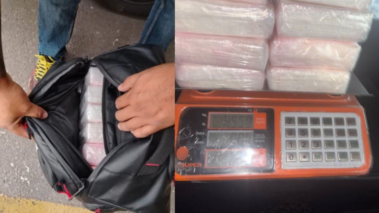 Hombres intentaban trasladar aproximadamente 21.3 kilogramos de cocaína a España; fueron detenidos