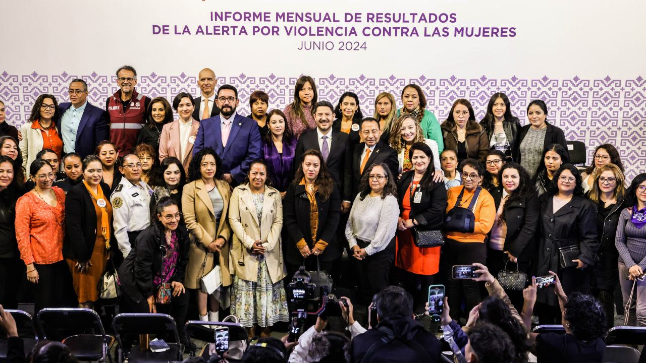 De mayo de 2019 a mayo de 2024, las muertes violentas de mujeres en la CDMX redujeron un 68%, siendo el mes con menos feminicidios