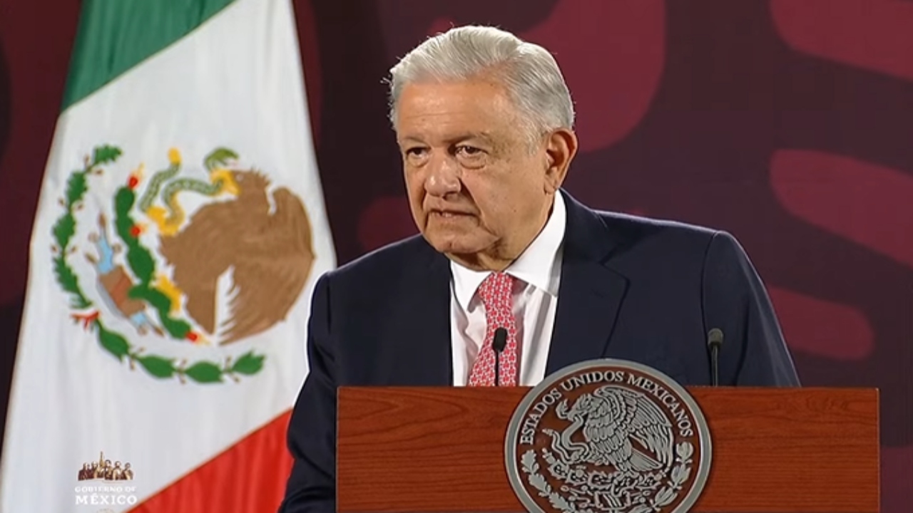 Foto: Captura de pantalla/AMLO en la mañanera del 24 de junio