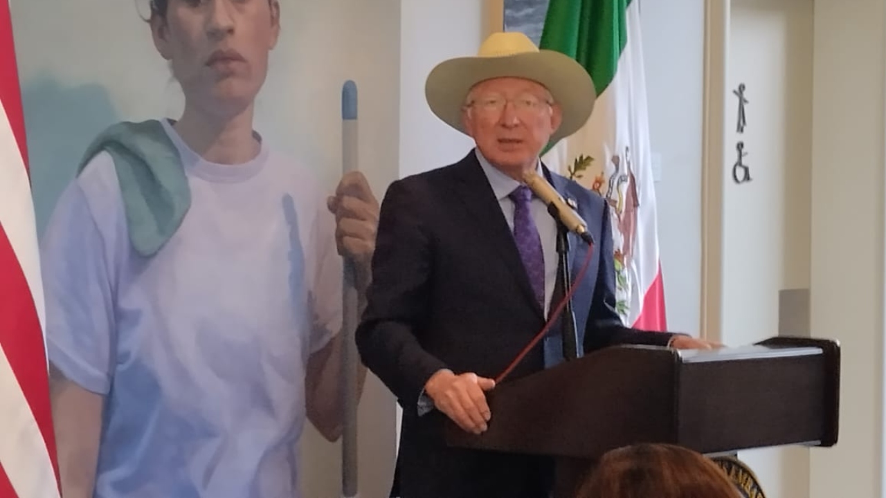 Foto: Jorge X. López/ Ken Salazar, embajador de Estados Unidos en México