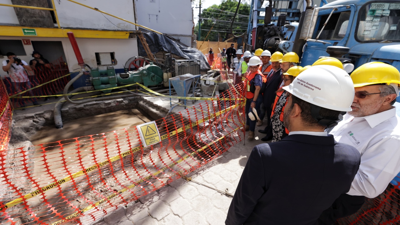 Foto: Especial/ Es una obra con una inversión de 14 millones de pesos, va a beneficiar a 17 mil personas y va a dotar de agua 40 litros por segundo en esta zona