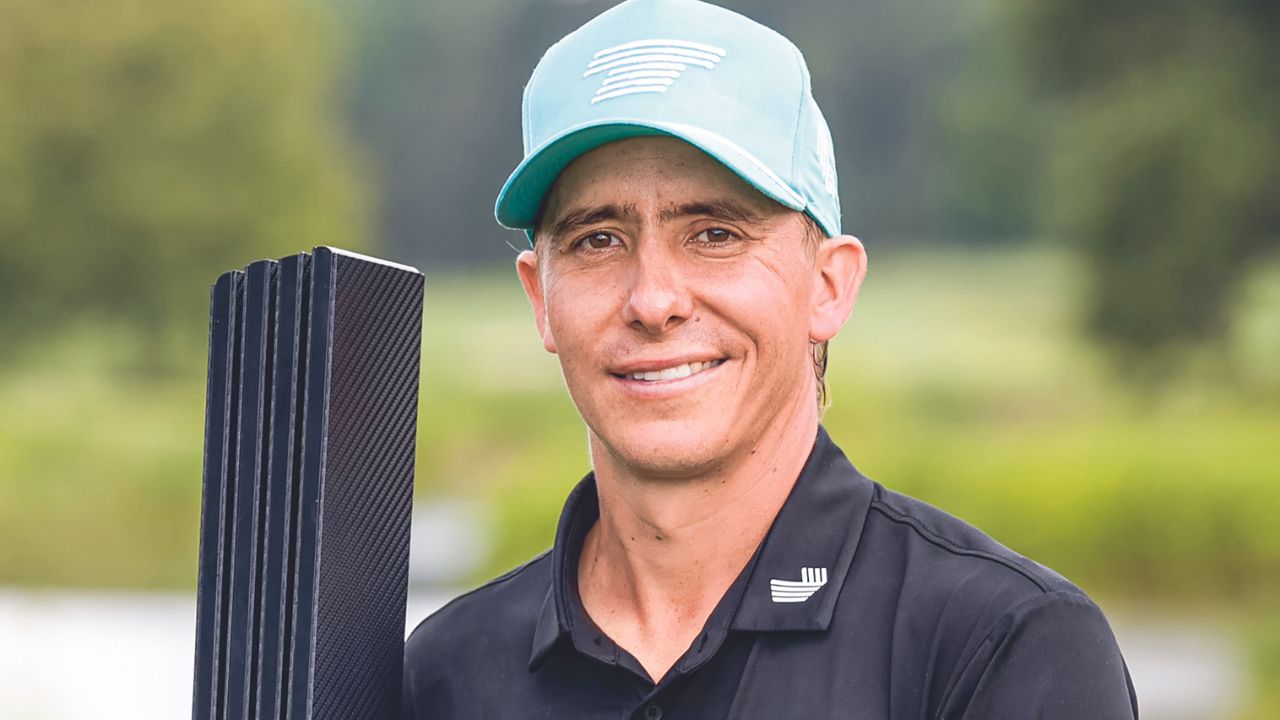 El golfista mexicano ganó en el mismo campo en dónde obtuvo su único título como integrante del PGA Tour durante el Abierto disputado en 2020