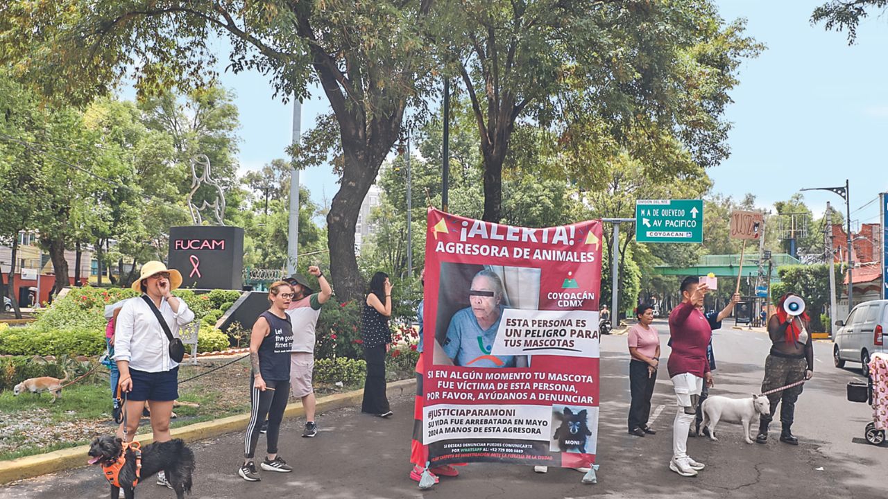 Hechos. Esmeralda relató que en un video se observa a su vecina atar a su perra e ingresarla a su domicilio, por lo que pidió a las autoridades atender las denuncias.