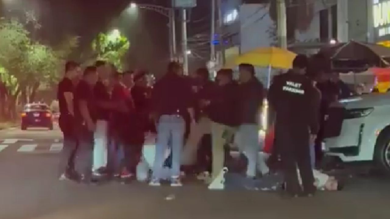 Captan golpiza a jóvenes en las afueras del "Bar Bunny" en Tlalpan