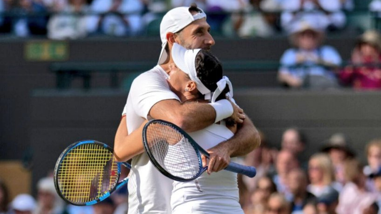 La pareja conformada por Giuliana Olmos y Santiago González impuso un nuevo récord y ha logrado llegar a la final de dobles mixtos.