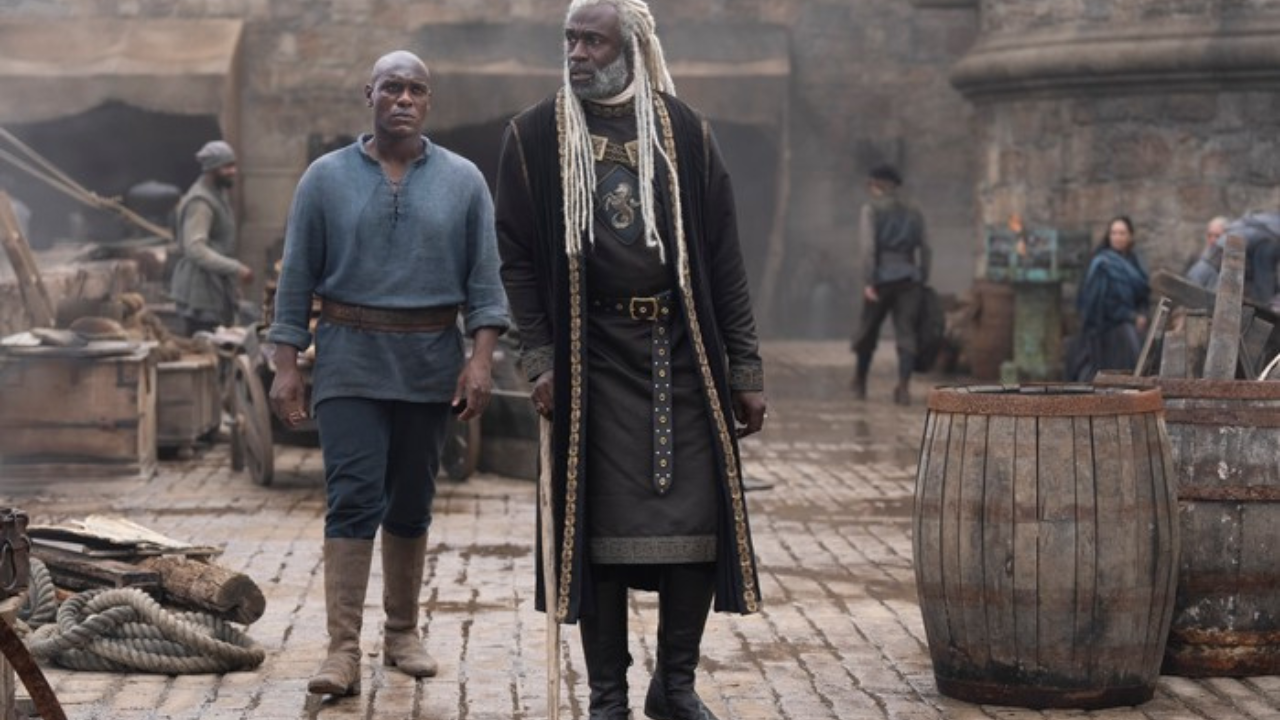 Abubakar Salim y Steve Toussaint como Alyn of Hull y Corlys Velaryon, respectivamente.