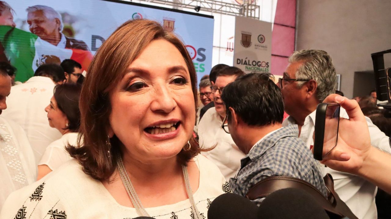 Xóchitl Gálvez enfatizó en que está a favor de una reforma al Poder Judicial pero sin odio y sin venganza