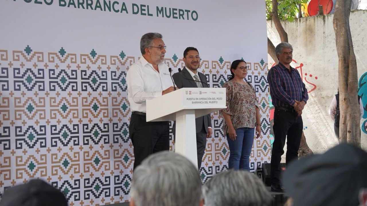 Entrega SACMEX obras en la Cuauhtémoc; mejorarán servicio hidráulico para 26 mil habitantes