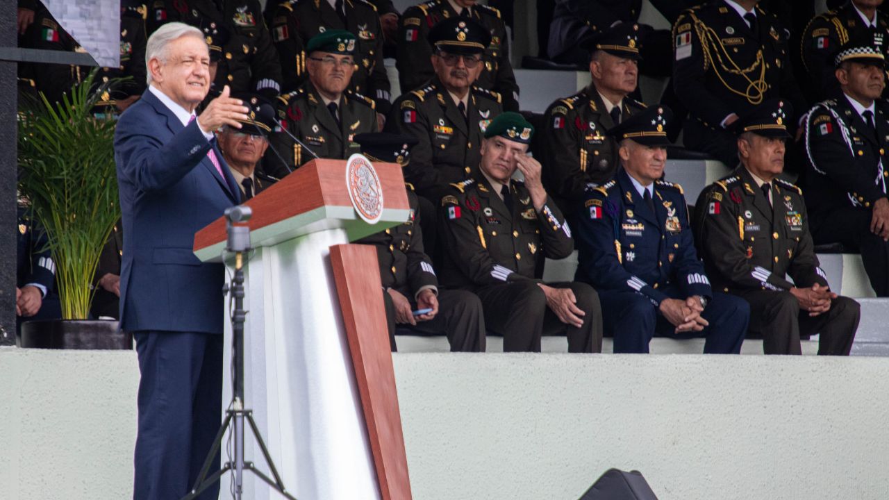 AMLO considera acierto de su gestión la creación de la Guardia Nacional