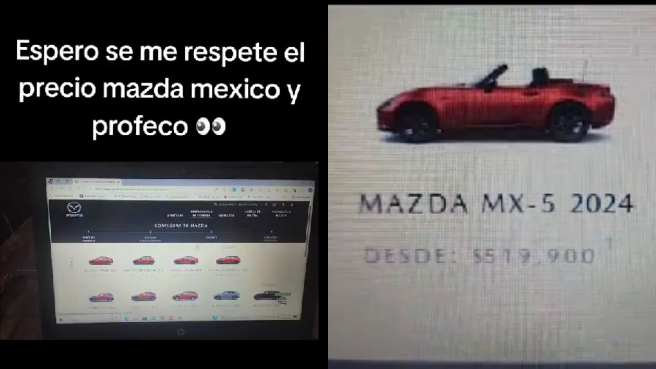 Mazda demandará a joven que intentó comprar auto en menos de 600 pesos