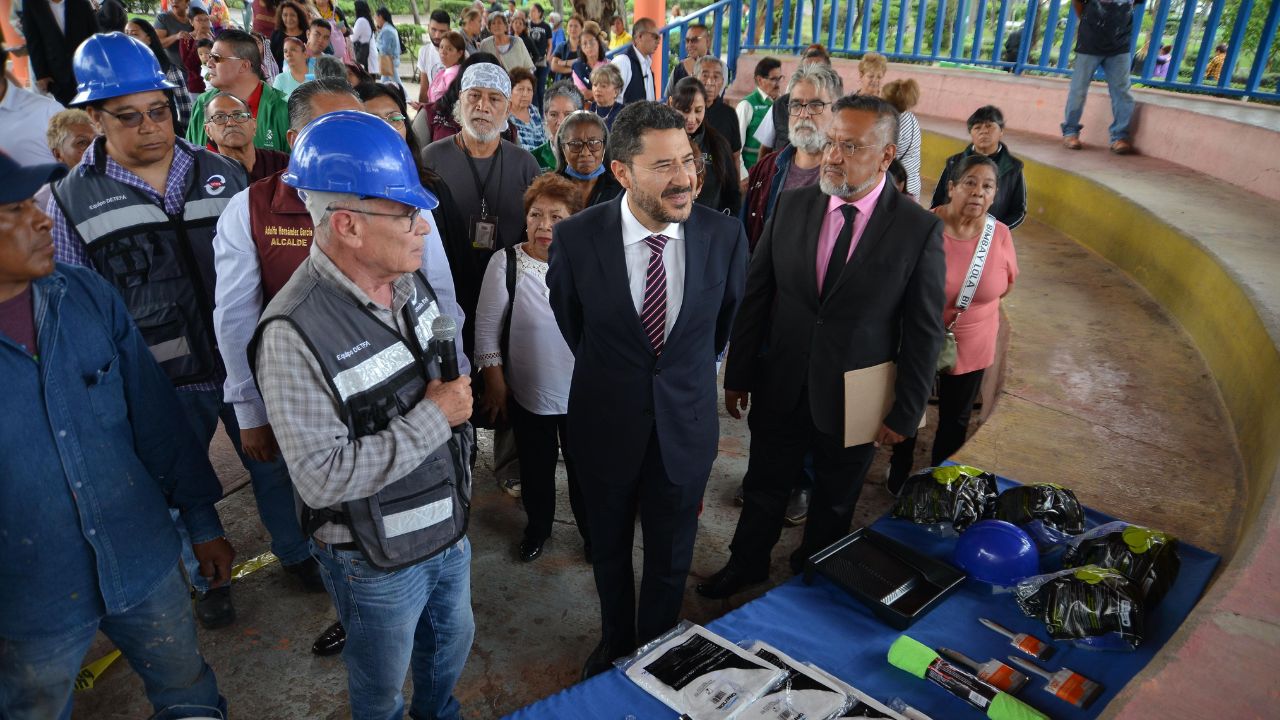 Juan Gerardo López Hernández detalló que el Parque del Niño Quemado es uno de los 10 proyectos de Mejoramiento Barrial