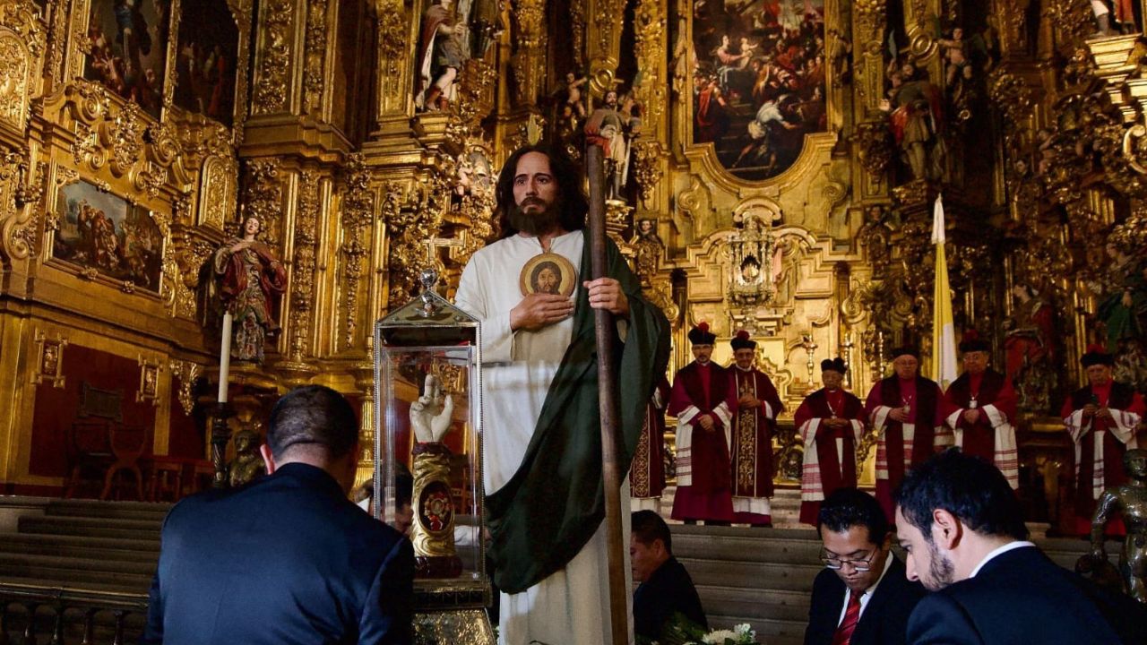 Llega a la Ciudad de México, la reliquia de San Judas Tadeo