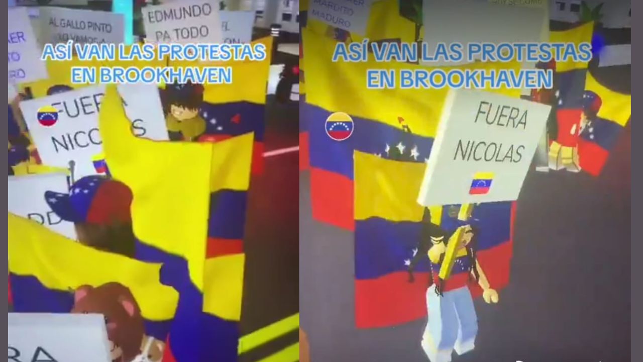 Protestas en Roblox son convocadas por usuarios en contra de las elecciones del 28 de julio en Venezuela