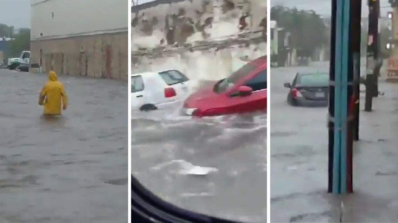 Fuertes lluvias en Veracruz dejan varias inundaciones en diversos puntos de la entidad