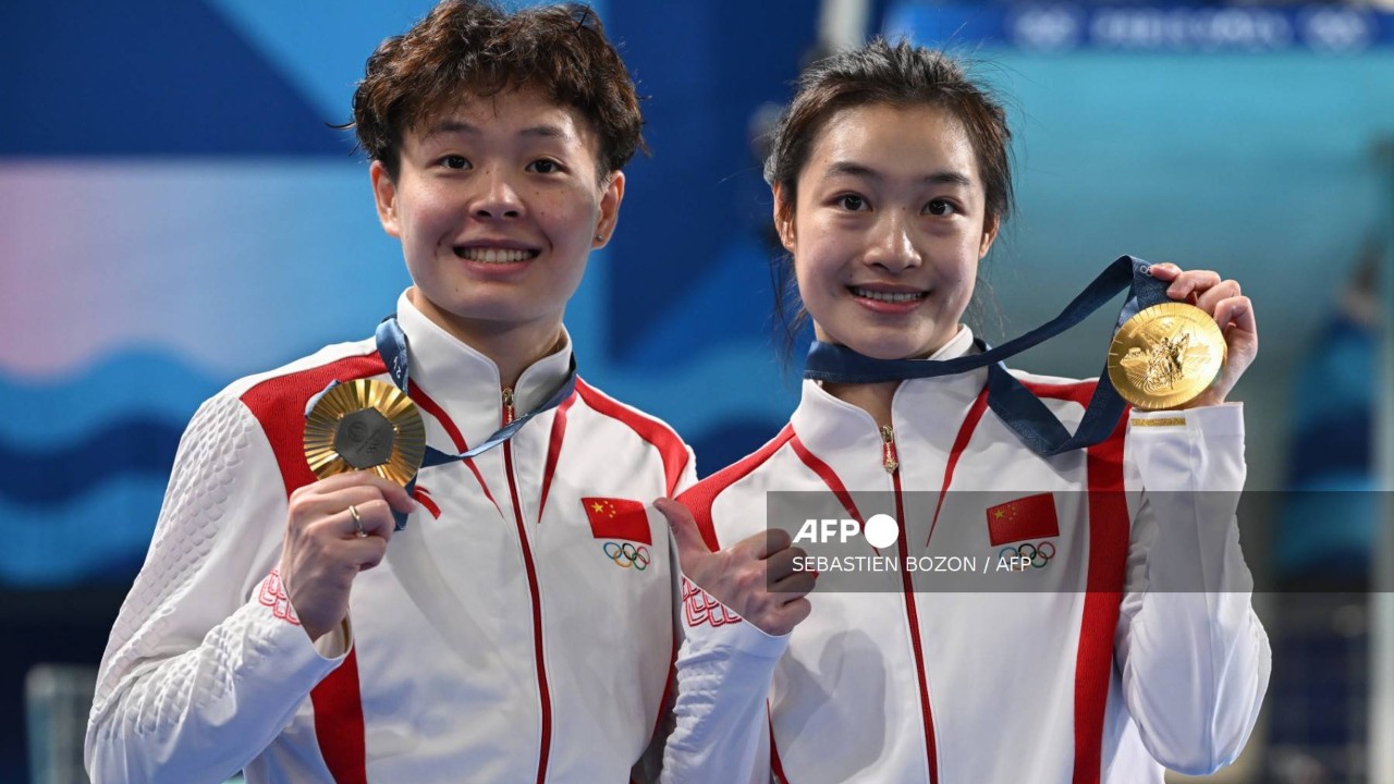 Las medallas comienzan a caer en los Juegos Olímpicos de París 2024, ahora, fue en la disciplina de Clavados. China se llevó el oro.