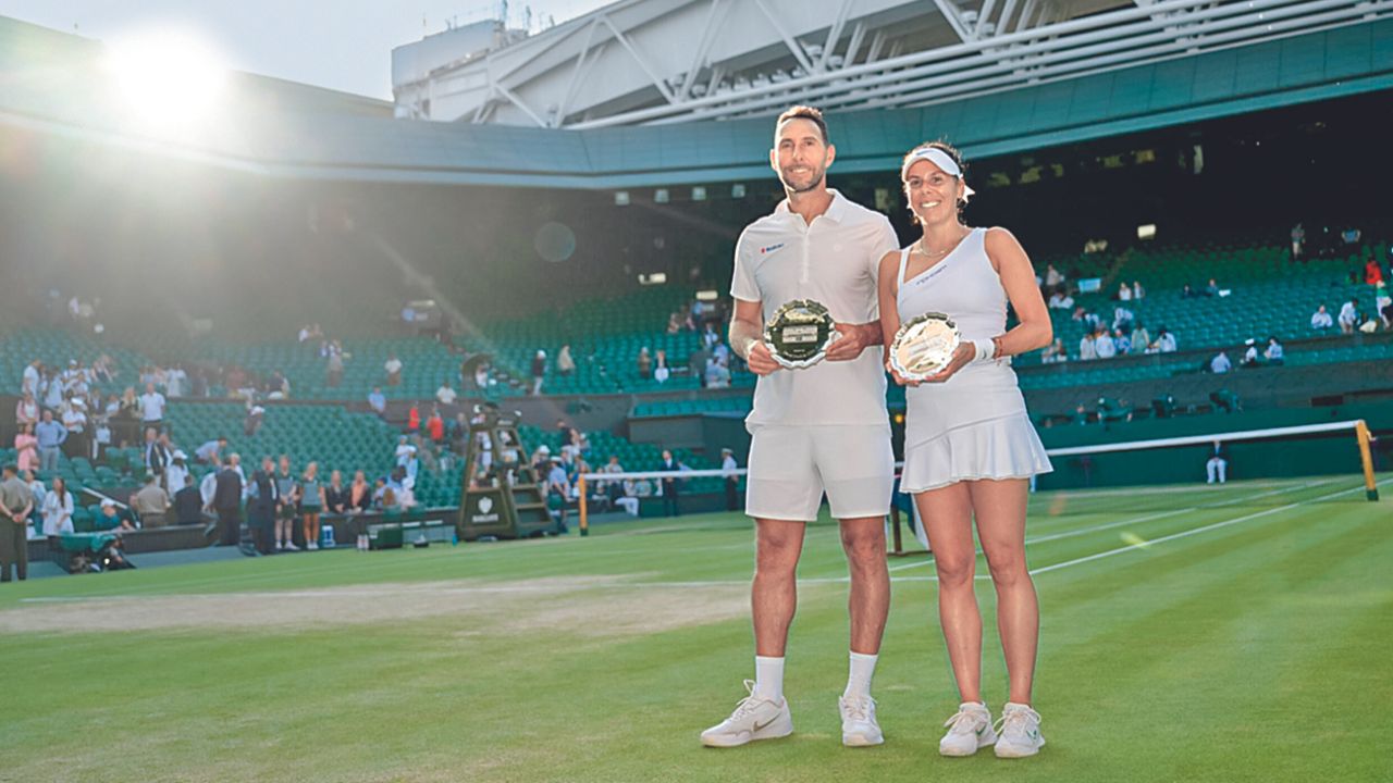 Superados ante la dupla de Su-Wei Hsieh y Jan Zielinsky en una final disputada a dos sets, los mexicanos Santiago González y Giuliana Olmos cayeron en la final mixta de Wimbledon