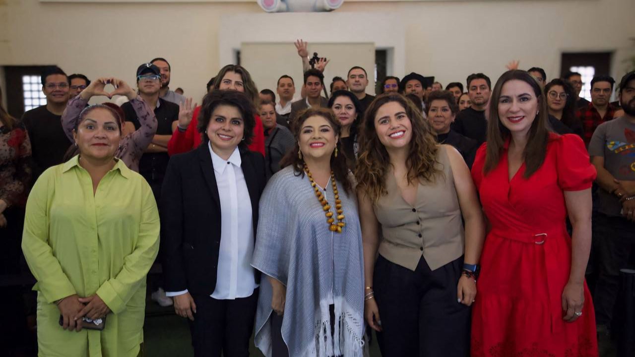 Labores. La morenista se reunió con militantes de Cuauhtémoc para asignar tareas de los próximos días.