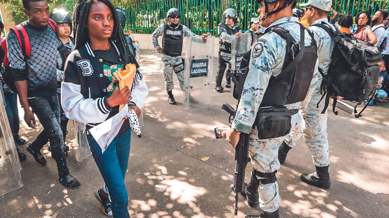 Fuerza. Desde el 30 de junio de 2019, cuando fue creada, la Guardia Nacional ha sido parte de acciones de seguridad, migración y apoyo a la población. 