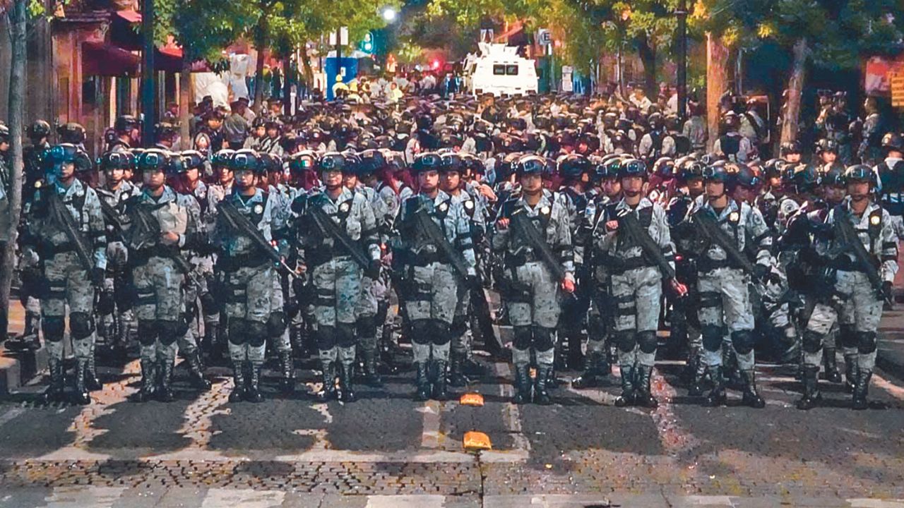 Conmemoración. Hoy, a las 11:00 horas, se prevé que el presidente Andrés Manuel López Obrador conmemore la creación de la Guardia Nacional.