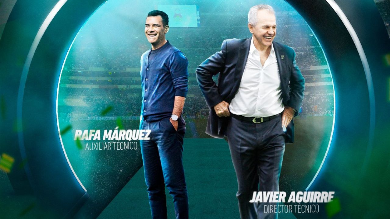 La FMF también anunció que Javier Aguirre vivirá su tercera etapa con el Tricolor como director técnico y que Rafael Márquez entra como Auxiliar