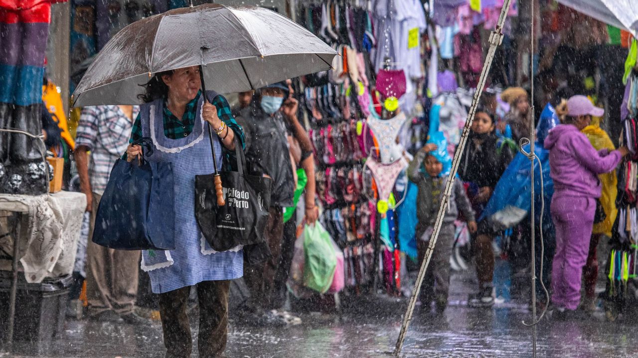 Se activa la alerta amarilla por fuertes lluvias en 7 alcaldías de la CDMX