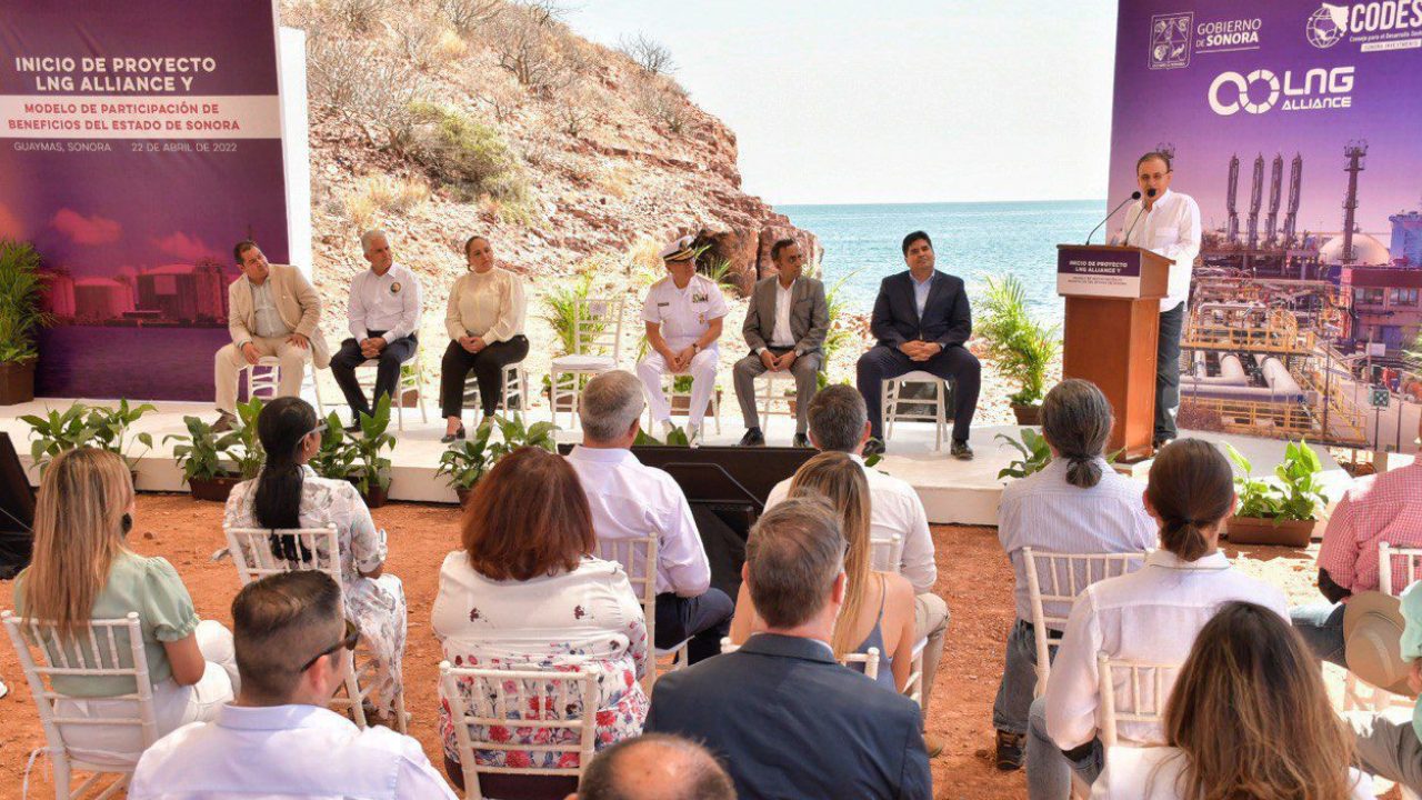 El inicio de la construcción de una planta de licuefacción de gas en Guaymas, dará seguimiento a los proyectos de inversión, dijo Durazo