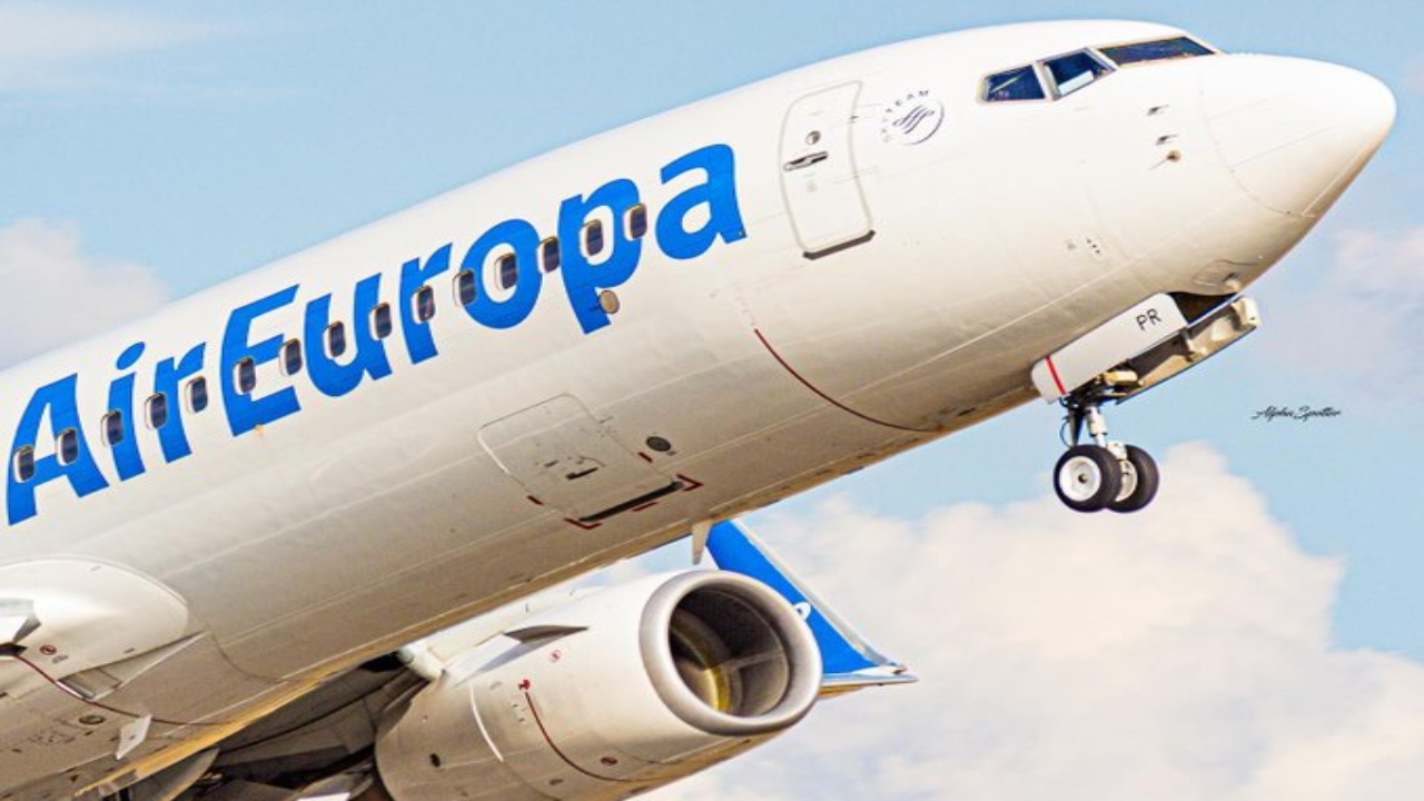 Foto: X@AirEuropa/ Turbulencia forzó a un aterrizaje en Natal