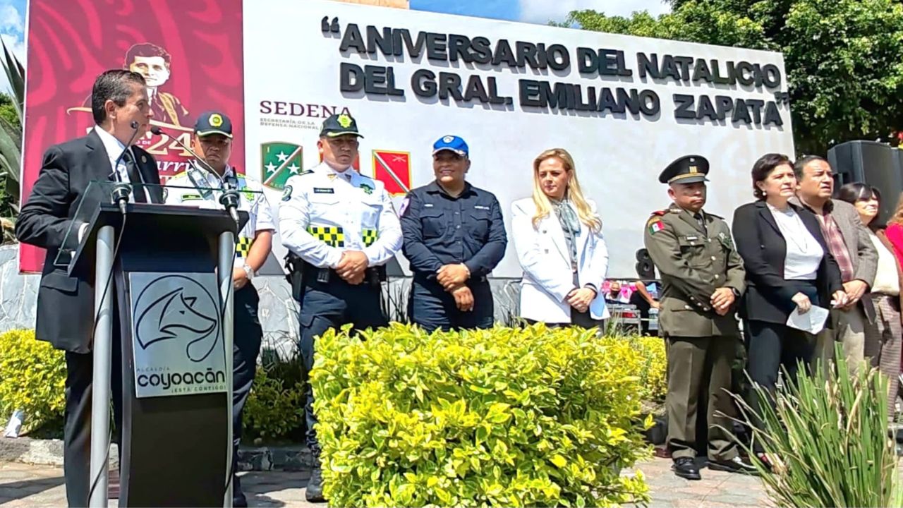 En Coyoacán también defendemos la patria: Giovani Gutiérrez