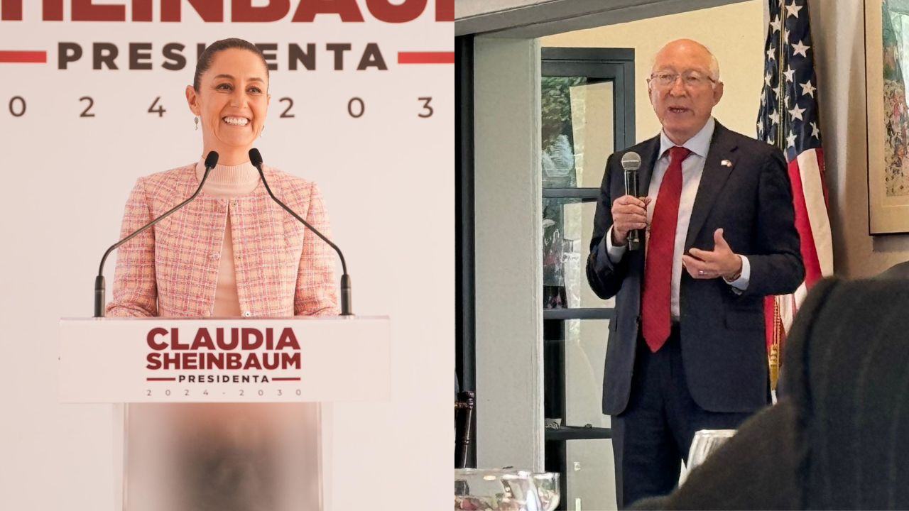 Contradictorias las declaraciones de Ken Salazar: Sheinbaum