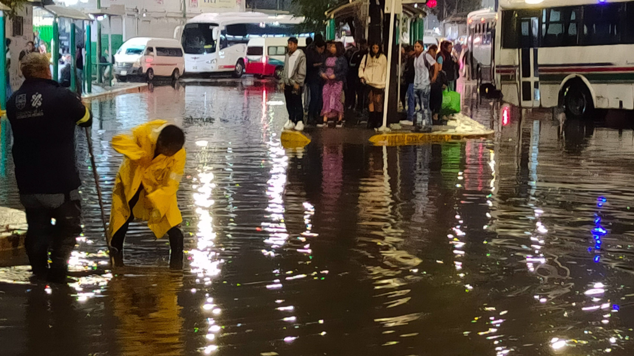 Inundaciones y coladeras tapadas