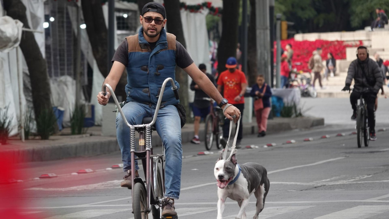 Recorrido de bicicletas tendá modificaciones por el Sexto Informe de Gobierno