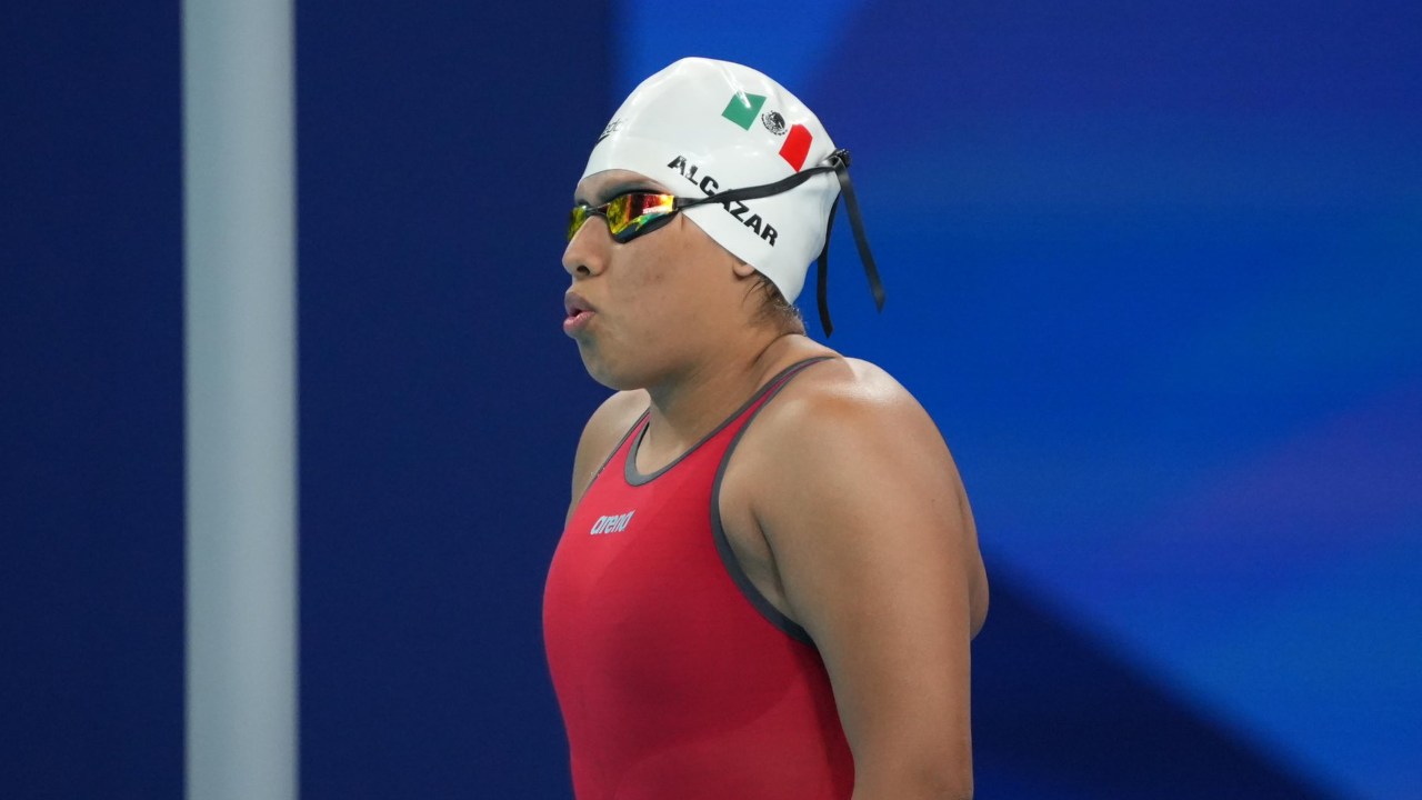 Matilde Alcázar logró avanzar este viernes a la final de los 400m libres S11 de la para natación, en los Juegos Paralímpicos de París 2024.