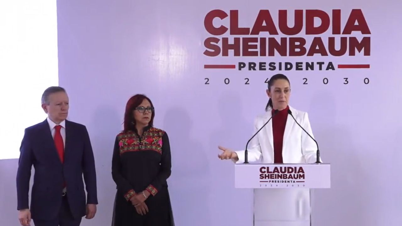 Zaldívar y Leticia Ramírez a la oficina de presidencia de Sheinbaum