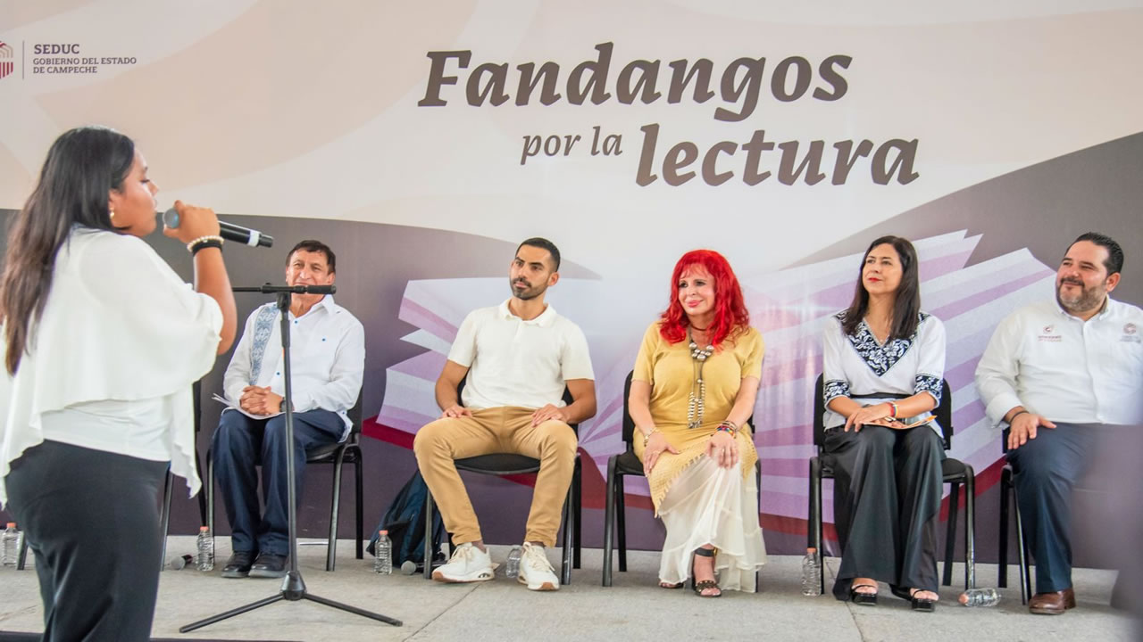 fandangos por la lectura en Campeche